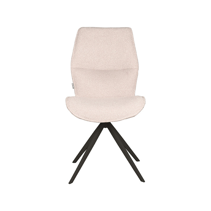 LABEL51 Eetkamerstoel Comfy - Naturel - Boucle - Majorr