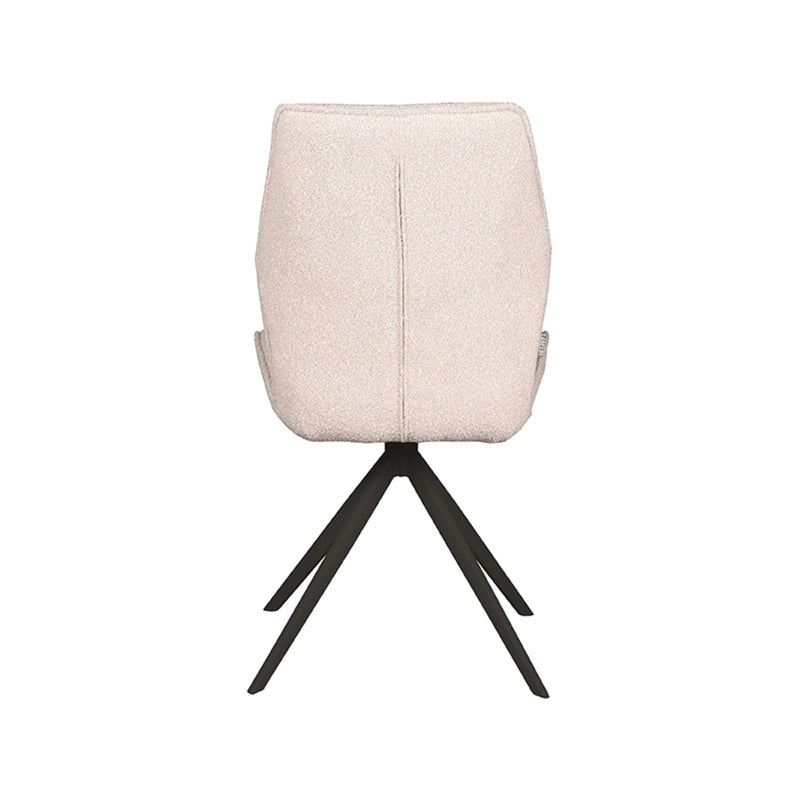 LABEL51 Eetkamerstoel Comfy - Naturel - Boucle - Majorr