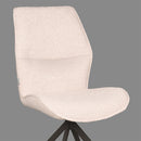 LABEL51 Eetkamerstoel Comfy - Naturel - Boucle - Majorr