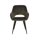 LABEL51 Eetkamerstoel Fer - Hunter - Velours - Majorr