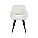 LABEL51 Eetkamerstoel Fer - Crème - Boucle - Majorr