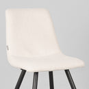 LABEL51 Eetkamerstoel Jep - Ivory - Teddy - Majorr
