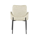 LABEL51 Eetkamerstoel Joni - Beige - Fluweel - Majorr