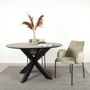 LABEL51 Eetkamerstoel Joni - Beige - Fluweel - Majorr