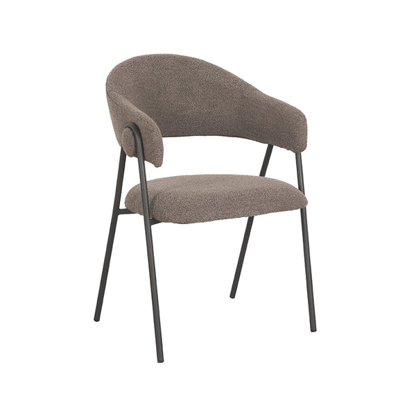 Chaise de salle à manger Lowen LABEL51 - Marron - Boucle