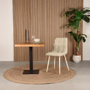 LABEL51 Eetkamerstoel Nino - Zand - Boucle - Majorr