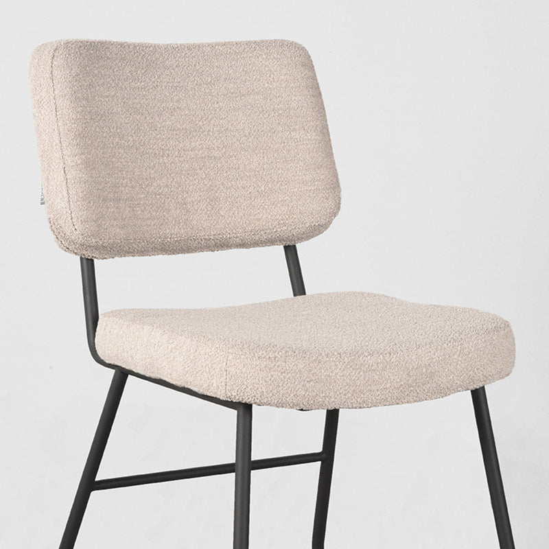 LABEL51 Eetkamerstoel Noah - Naturel - Boucle - Majorr