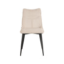 LABEL51 Eetkamerstoel Riv - Naturel - Synthetisch - Majorr