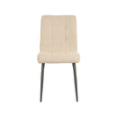 LABEL51 Eetkamerstoel Sam - Naturel - Boucle - Majorr