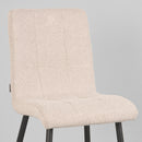 LABEL51 Eetkamerstoel Sam - Naturel - Boucle - Majorr
