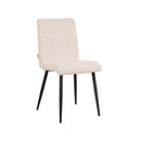 LABEL51 Eetkamerstoel Sam - Naturel - Boucle - Majorr