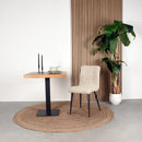 LABEL51 Eetkamerstoel Sam - Naturel - Boucle - Majorr