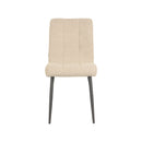 LABEL51 Eetkamerstoel Sam - Zand - Boucle - Majorr