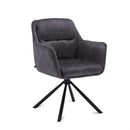 Eetkamerstoel Talas Antraciet (set of 2) - Majorr