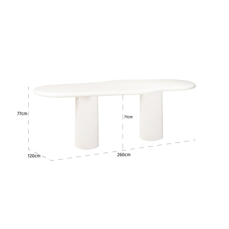 Eettafel Bloomstone 260 - Majorr