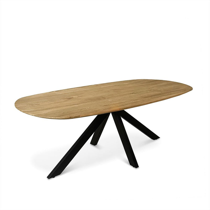 Eettafel Deens Ovaal Runa 160 - Majorr