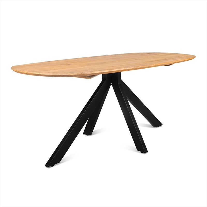 Eettafel Deens Ovaal Runa 220 - Majorr