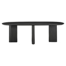 Eettafel Durban 220 dark coffee (Dark coffee) - Majorr
