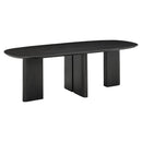 Eettafel Durban 220 dark coffee (Dark coffee) - Majorr