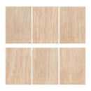 Eettafel Fictus 140Ø faux travertine (Beige) - Majorr