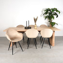 Eettafel Jule 210x100x75 cm - Majorr