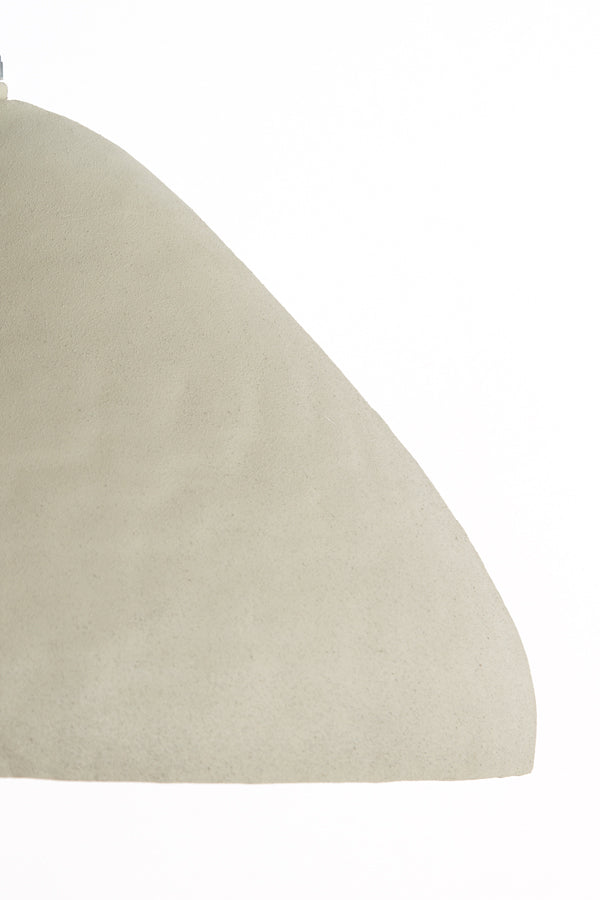 Hanging lamp 32x20 cm ELIMO matt light grey - Majorr