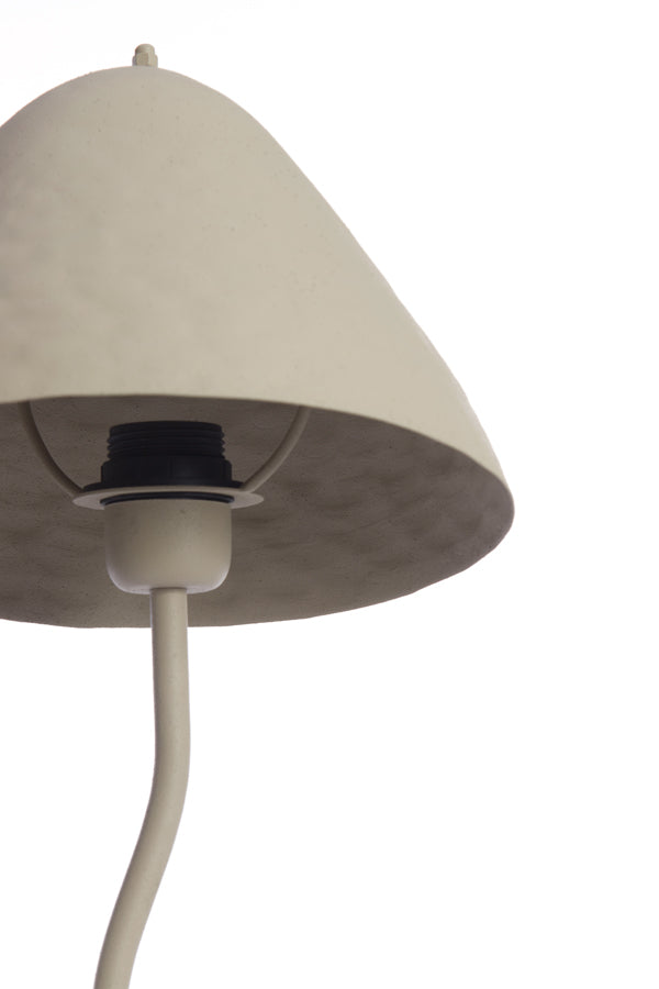 Table lamp 25x50 cm ELIMO matt light grey - Majorr