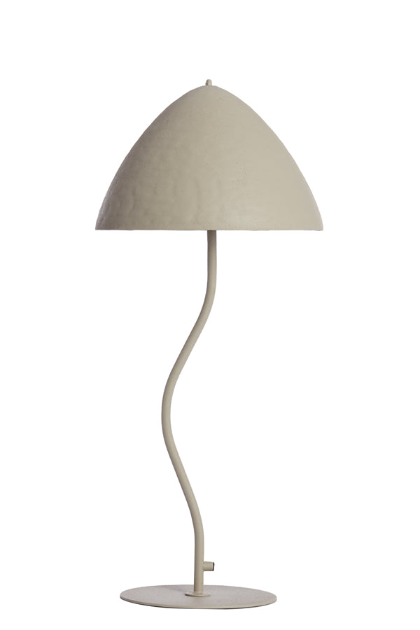 Table lamp 25x67 cm ELIMO matt light grey - Majorr