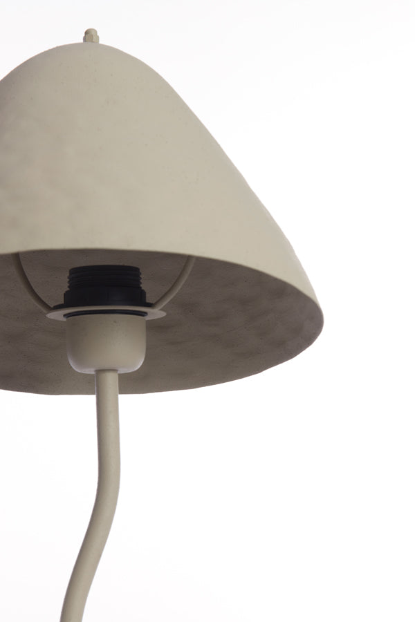 Table lamp 25x67 cm ELIMO matt light grey - Majorr