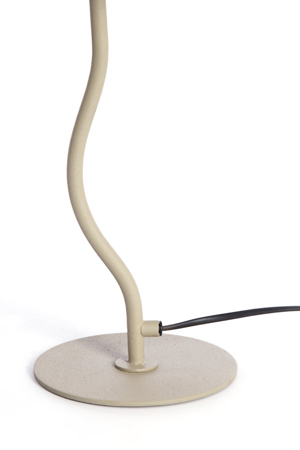 Table lamp 25x67 cm ELIMO matt light grey - Majorr