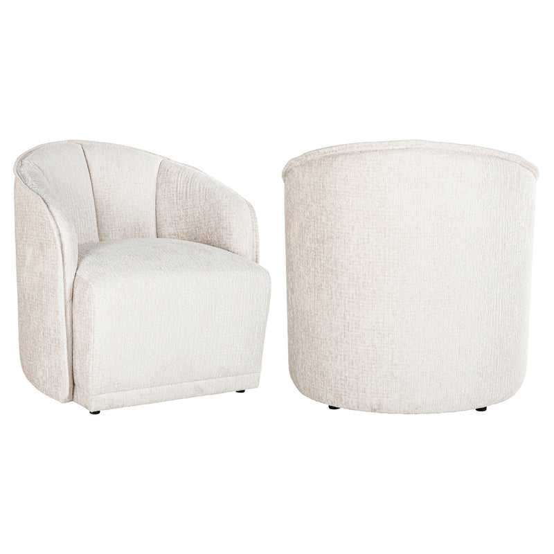 Fauteuil Maryse cream fusion - Majorr