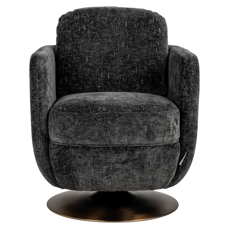 Draaifauteuil Turner graphite island - Majorr