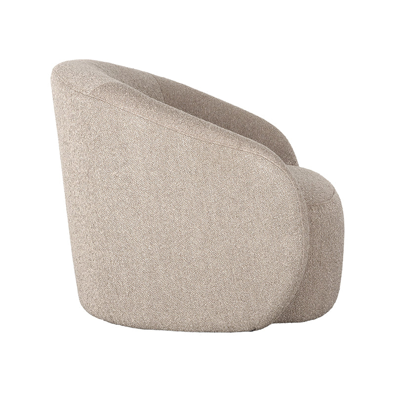 LABEL51 Fauteuil Alby - Clay - Chicue Boucle - Majorr