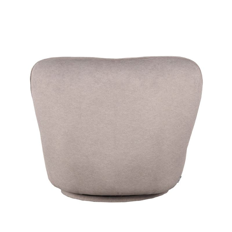 LABEL51 Fauteuil Bunny - Taupe - Microfiber - Majorr