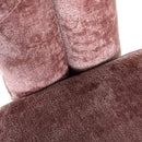 Fauteuil Dana rose chenille (Bergen 705 rose chenille) - Majorr