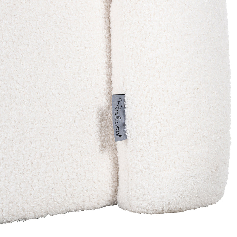 Fauteuil Dana white furry (Himalaya 900 white furry) - Majorr