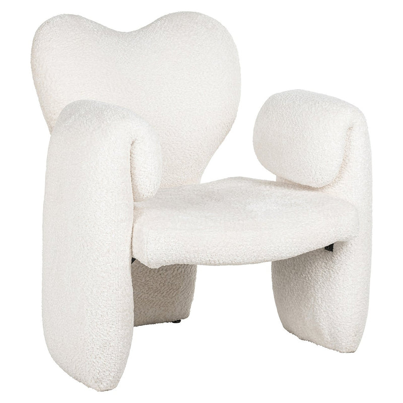 Fauteuil Didi white sheep (Sheep 02 white) - Majorr