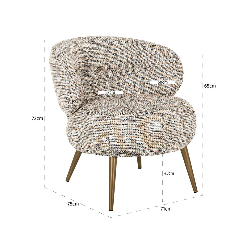 Fauteuil Sabor trendy nature (Be Trendy 01 Nature) - Majorr