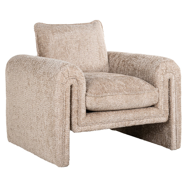 Fauteuil Sandro beige (Be Lovely 170 Beige) - Majorr