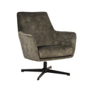 LABEL51 Fauteuil Toby - Hunter - Velours - Majorr