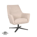 LABEL51 Fauteuil Tod - Naturel - Boucle - Majorr