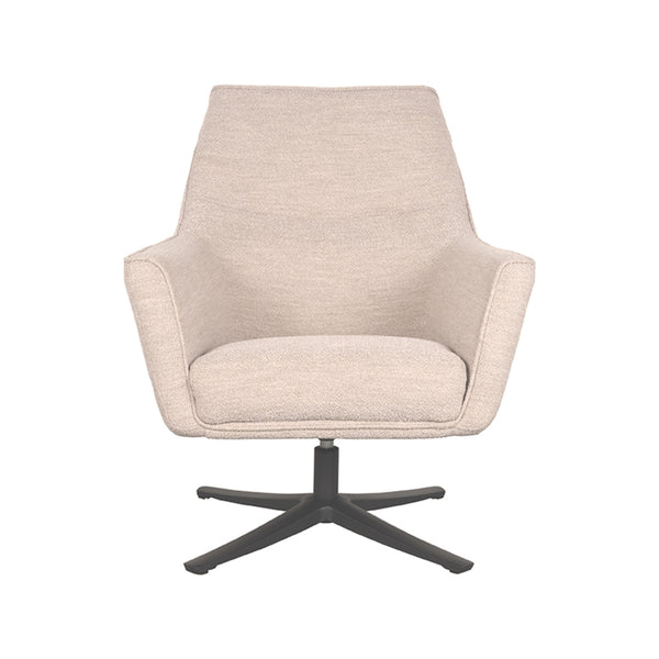 LABEL51 Fauteuil Tod - Naturel - Boucle - Majorr