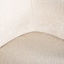 Fauteuil Venus white chenille - Majorr