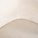 Fauteuil Venus white chenille - Majorr