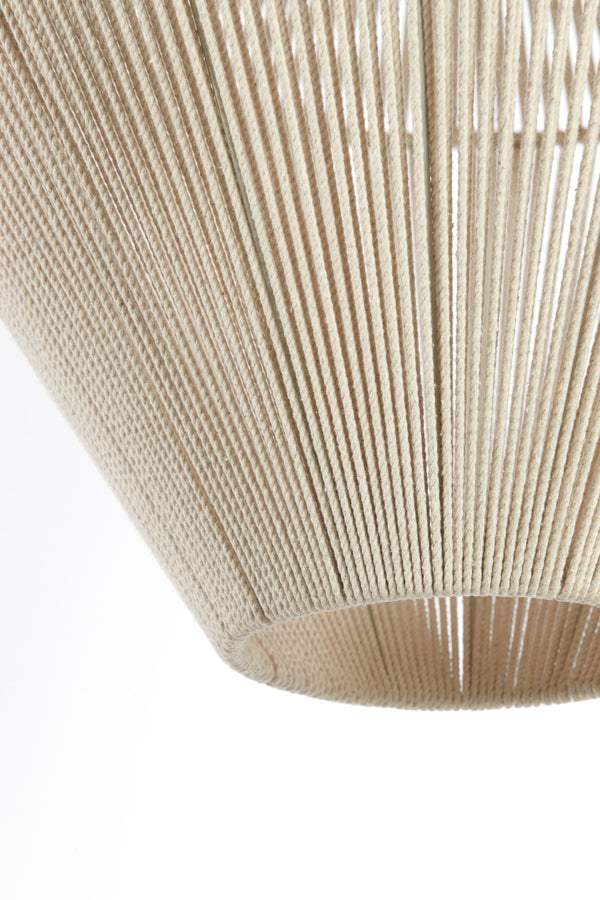 Hanging lamp 56x43 cm FELIDA cream - Majorr