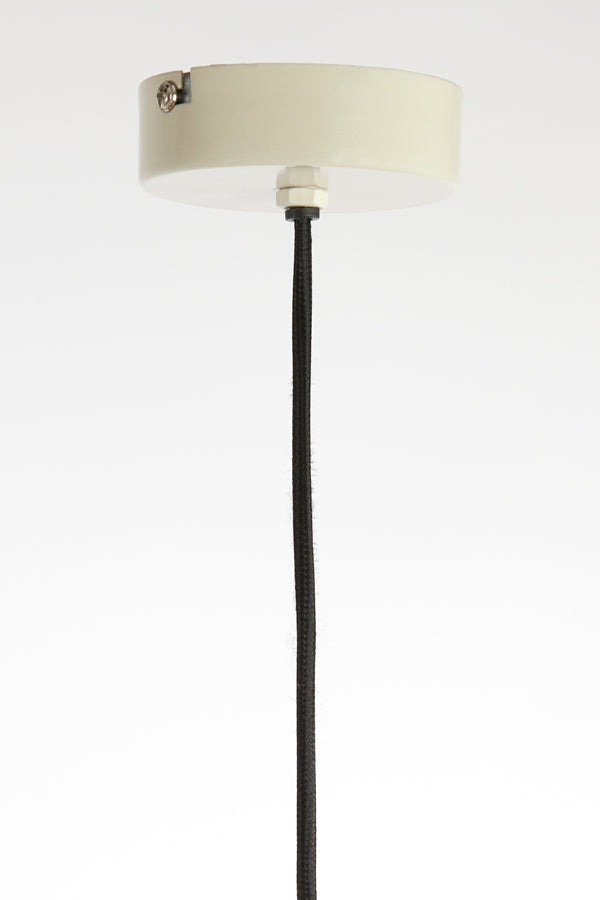 Hanging lamp 56x43 cm FELIDA cream - Majorr