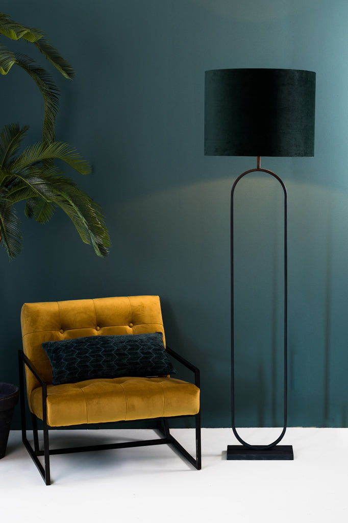 Floor lamp 30x15x142 cm JAMIRI matt black - Majorr