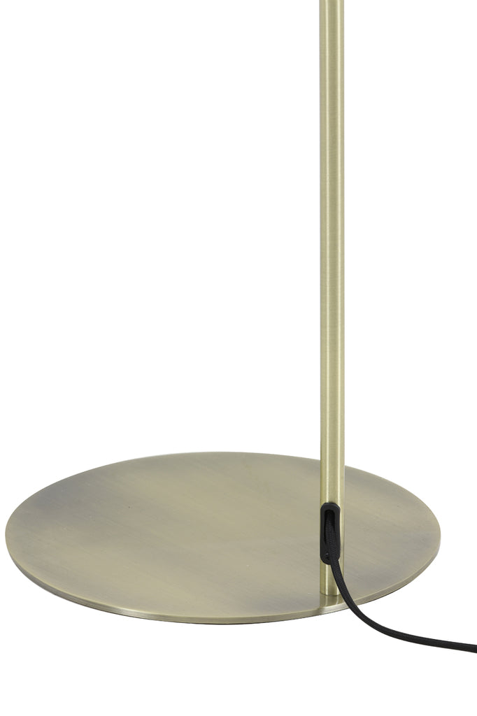 Floor lamp 45x28x160 cm RAKEL antique bronze+smoked - Majorr