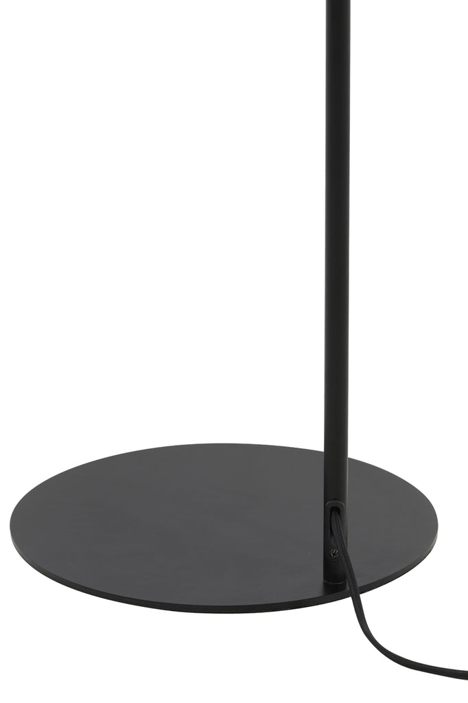 Floor lamp 45x28x160 cm RAKEL matt black+smoked - Majorr