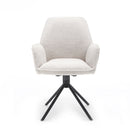 Eetkamerstoel Noah Boucle Beige - Majorr